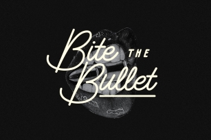 Bite the Bullet Typeface Font Download