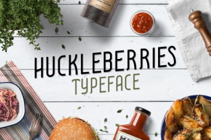 Huckleberries Font Download