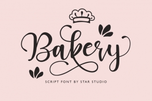 Bakery Script Font Font Download