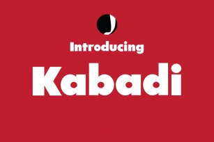 Kabadi-Amazing font Font Download