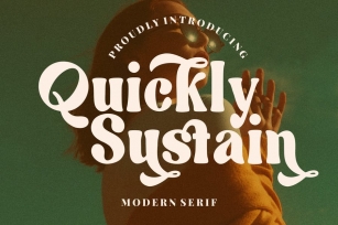 Quickly Sustain Modern Serif Font Download