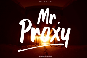 Mr.Proxy Font Download