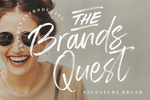 The Brands Quest Signature Brush Font Download