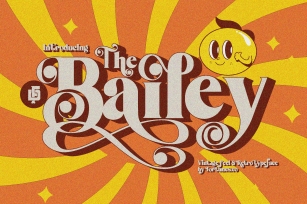 Bailey Retro Font Download