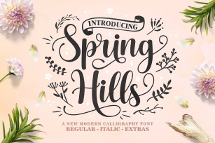 Spring Hills Script Font Download