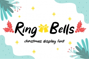 Ring Bells - Christmas Font Font Download