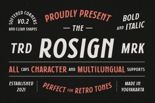 Rosign - Bold and Italic Font Download