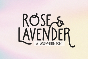 Rose and Lavender Font Download