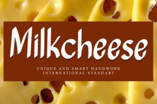 Milkcheese Font Download