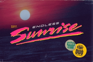 Endless Sunrise Font Download