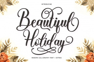 Beautiful Holiday Font Download