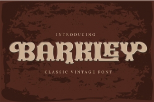 Barkley | Classic Vintage Font Font Download