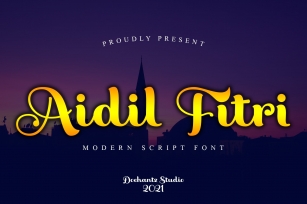 Aidil Fitri Font Download