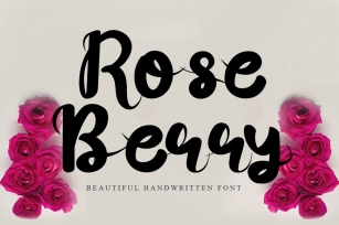 Rose Berry Font Download