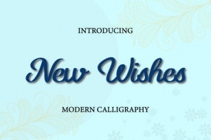 New Wishes Font Download