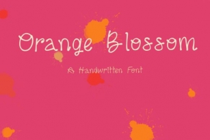 Orange Blossom Font Download