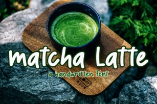 Matcha Latte Font Download