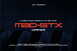 MAD-GTX Typeface Font Download