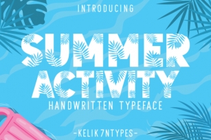 Summer Activity Font Download