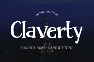 Claverty Font Download