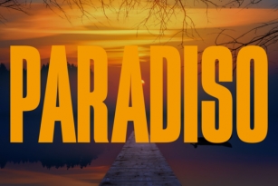 Paradiso Font Download