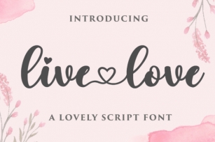 Live Love Font Download