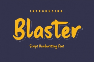 Blaster Font Download