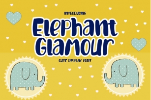 Elephant Glamour Font Download