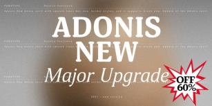 Adonis New Font Download