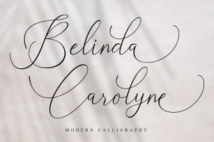 Belinda Caloryne Font Download