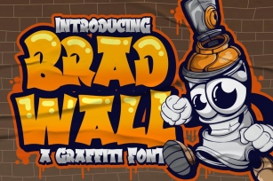 Bradwall Graffiti Font Font Download