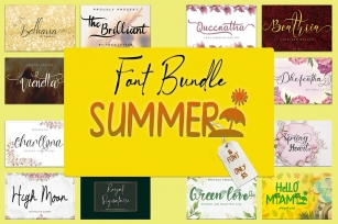 Summer Bundle Font Download