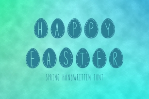 Happy easter in ttf, otf Font Download