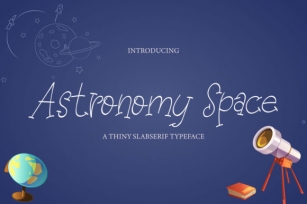 Astronomy Space Font Download