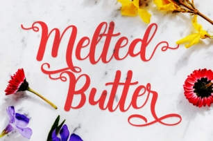 Melted Butter Font Download