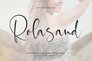 Rolasand Modern Handwritten Font Download