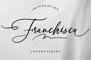 Franchisca Luxury Script Font Download
