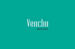 Vencho Font Download