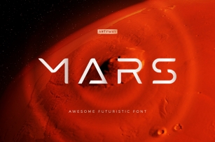 Futuristic Mars Font Download