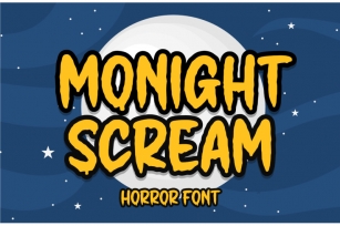 Monight Scream | Helloween Font Font Download