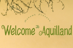 Welcome to Aquilland Font Download