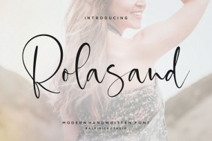 Rolasand Script Font YH Font Download