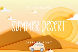 Summer Desert Font Download