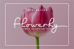 Flowerhy Font Download