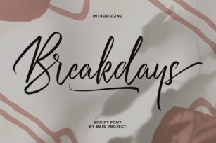 Breakdays Font Download