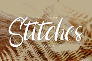 Stitches Font Download