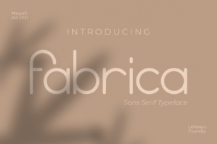 Fabrica Font Download