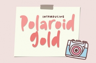 Polaroid Gold Font Download