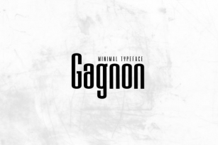 Gagnon Font Download