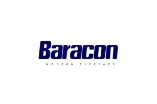 Baracon Font Download